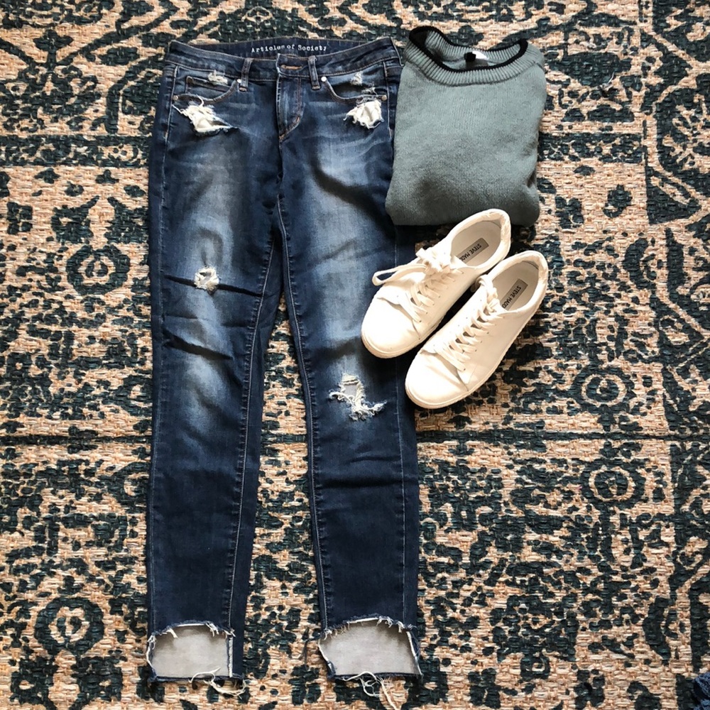 Articles of society ripped jeans